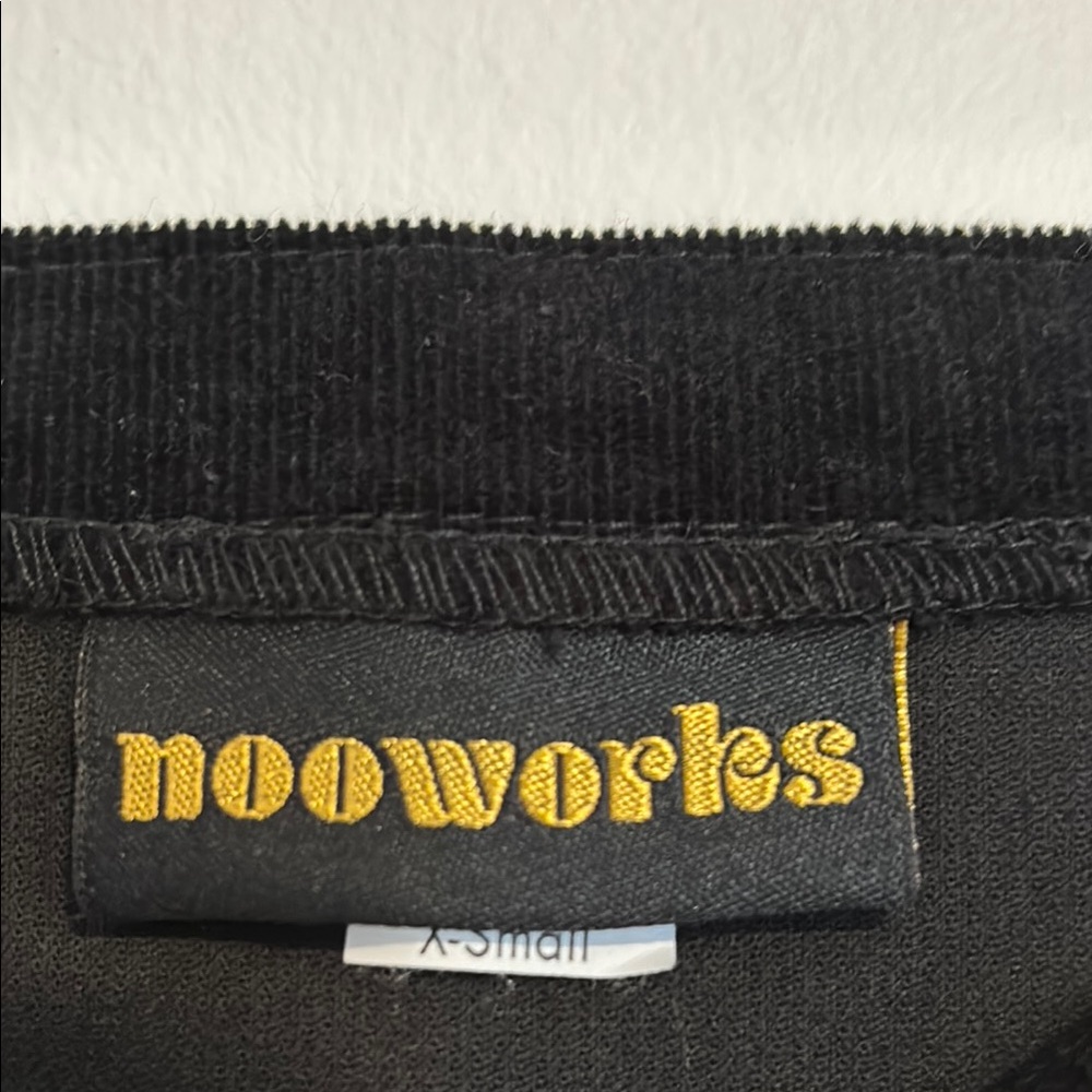 Nooworks Black Corduroy Dress - Picture 2 of 2